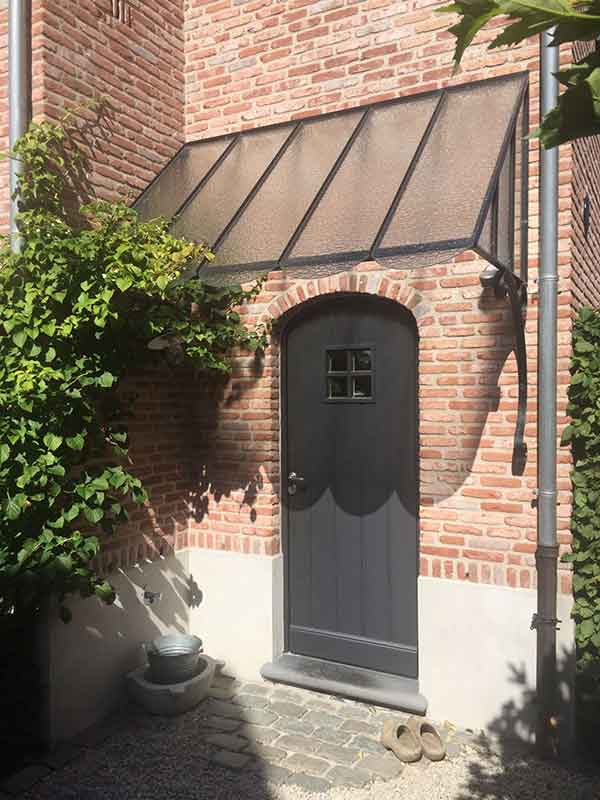 steunbalken en metswerk